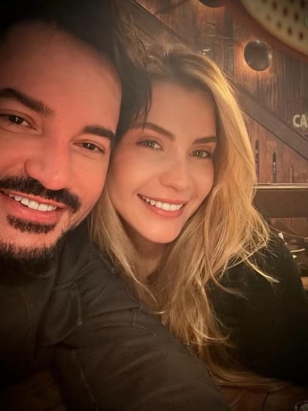 Fernando Zor e Lara Bissi(Imagem:Reprodução/Instagram)