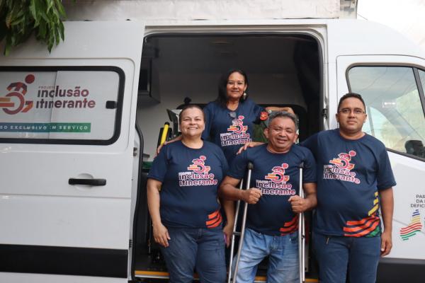 A iniciativa ofertou serviços de atendimento em Demerval Lobão e Lagoa do Piauí, com estrutura adaptada para garantir acessibilidade.(Imagem:Divulgação)
