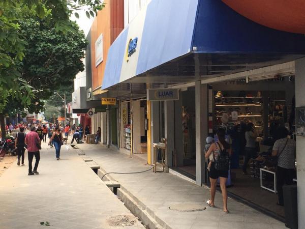 Centro de Teresina(Imagem:Murilo Lucena/TV Clube)