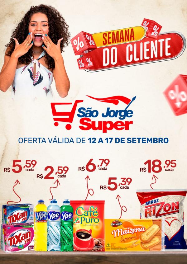 Semana do Cliente - São Jorge Super(Imagem:Divulgação)