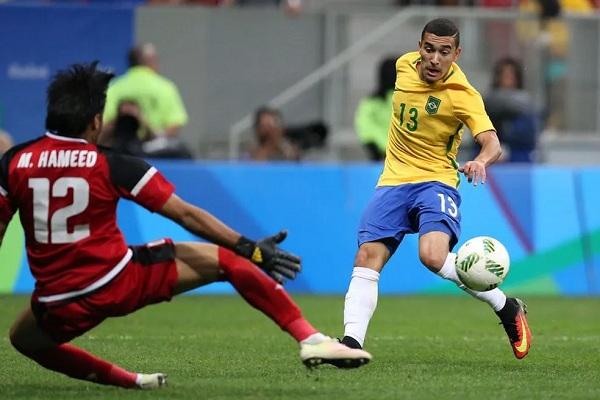 William, reforço do Cruzeiro, disputou três jogos nas Olimpíadas de 2016.(Imagem:Divulgação/CBF)