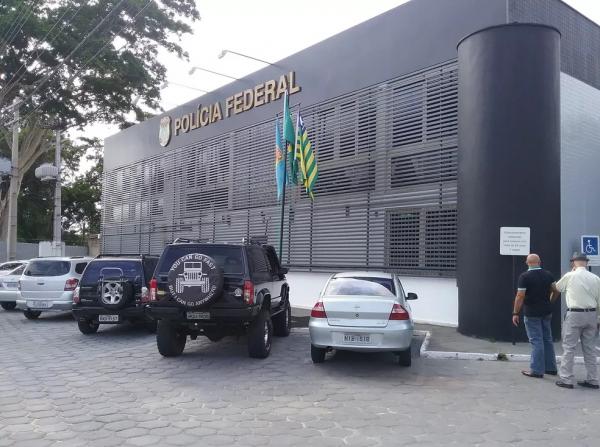 Sede da Polícia Federal em Teresina.(Imagem:Catarina Costa/G1 PI)