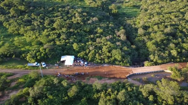 Com investimento de mais de R$ 600 mil, SAF inaugura passagem molhada em comunidade quilombola de Oeiras.(Imagem:Geirlys Silva)