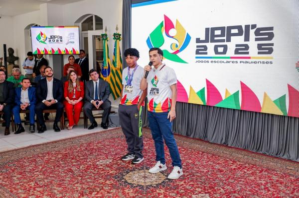 Rafael Fonteles lança Jogos Escolares Piauienses 2025 com recorde de 22 modalidades esportivas(Imagem:Gabriel Paulino)