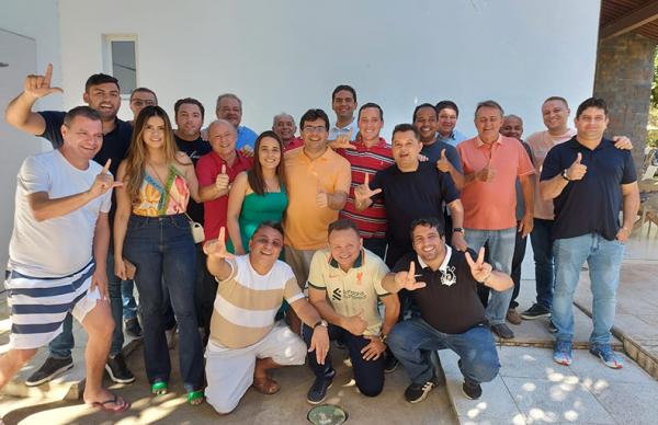 Rafael Fonteles reúne 17 vereadores de Teresina em almoço no domingo (26).(Imagem:Divulgação)