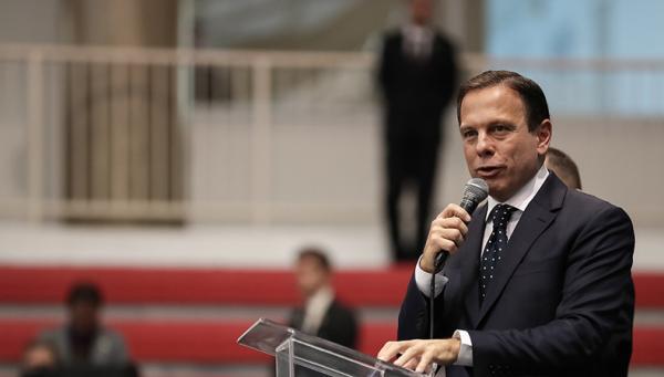 O governador de São Paulo, João Doria, cobrou 