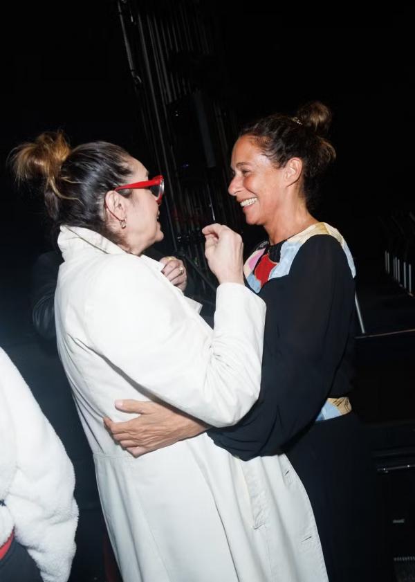 Andrea Beltrão e Suzy Rêgo se reencontram anos após A Viagem.(Imagem:Clayton Felizardo / Brazil News)