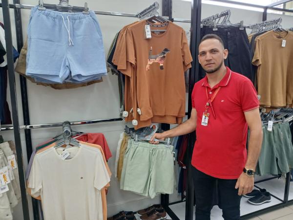 Setor de modas do Armazém Paraiba(Imagem:FlorianoNews)