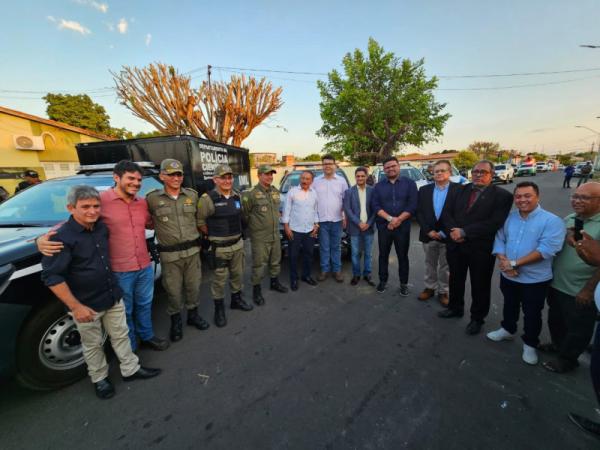 Floriano recebe viaturas e kits de combate a incêndios(Imagem:Divulgação)