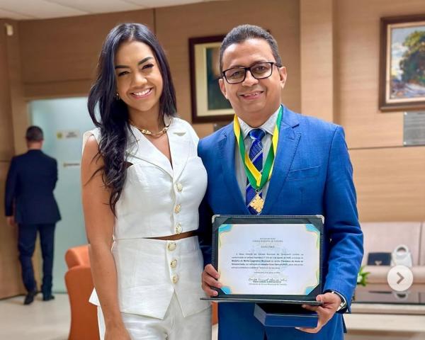 Mylana Vilarinho e Francisco Costa (Imagem:Reprodução/Instagram )