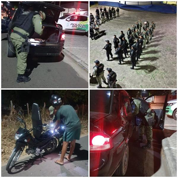 Operação CAXIAS: Forças policiais realizam ação integrada em Floriano, garantindo segurança e ordem..(Imagem:Reprodução/Instagram)