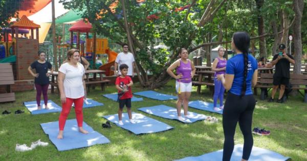 Sesc no Piau&iacute; promove manh&atilde; de bem-estar no Bioparque Zoobot&acirc;nico em Teresina.(Imagem:Divulga&ccedil;&atilde;o)