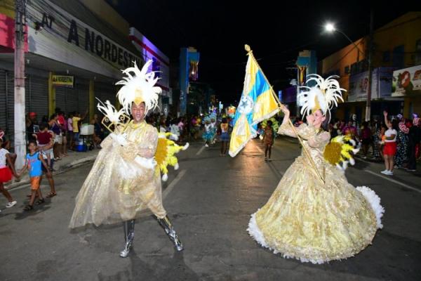 Desfile das Escolas de Samba encanta p&uacute;blico na Avenida Get&uacute;lio Vargas.(Imagem:Secom)