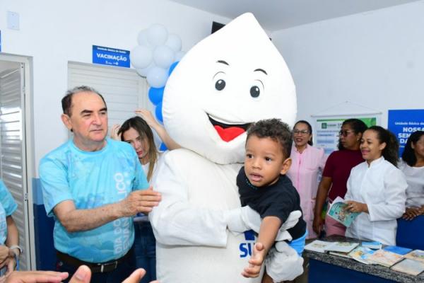  Prefeitura de Floriano realiza o Dia D de Multivacinação para crianças e adolescentes(Imagem:Secom)