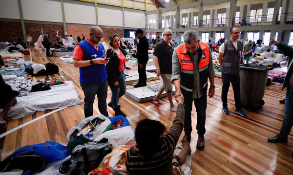 Foram registrados saques e roubos na região metropolitana.(Imagem:Cesar Lopes/ PMPA)