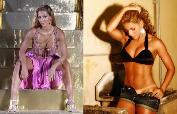 Marcella Alves: porta-bandeira e musa do carnaval carioca.(Imagem:Fábio Rossi e Sambarazzo/ divulgação)