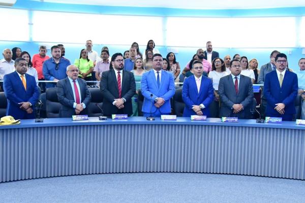 Aberto o Ano Legislativo 2026 de Floriano: sess&atilde;o &eacute; marcada pela apresenta&ccedil;&atilde;o da mensagem do Poder Executivo(Imagem:CMF)