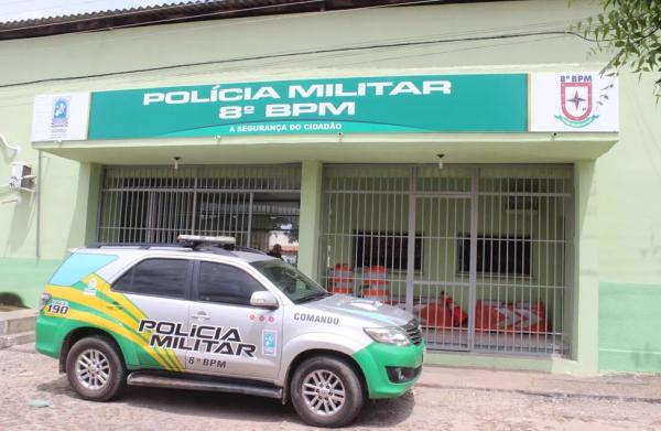 8° Batalhão de Polícia Militar em Teresina.(Imagem:Carlos Rocha / G1 PI)