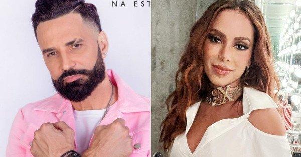 Latino diz que já teve vontade de ?arrebentar? Anitta ?na porrada?(Imagem:Reprodução)