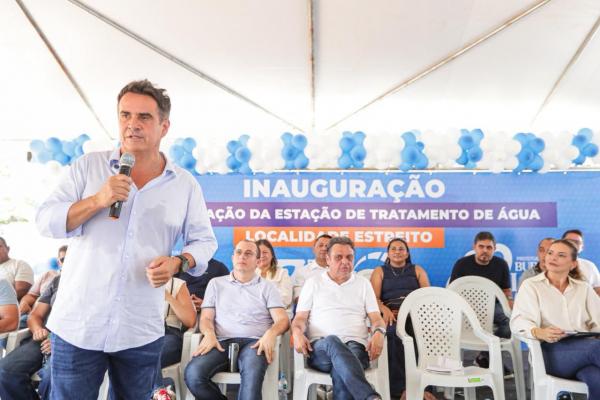 Ciro Nogueira inaugura sistema de água que teve investimento de R$ 1 milhão e beneficia comunidade no Piauí.(Imagem:Ascom)