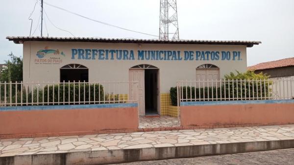 Prefeitura Municipal de Patos do Piauí.(Imagem:Prefeitura Municipal de Patos do Piauí)