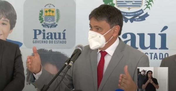 Wellington Dias (PT), governador do Piauí, anunciou o concurso nesta segunda-feira (14).(Imagem:Reprodução/YouTube Governo do Estado do Piauí)
