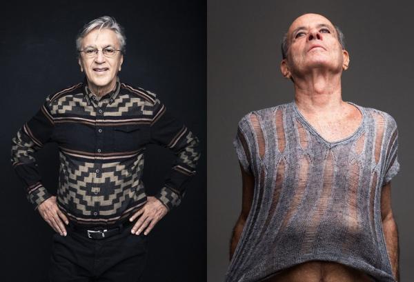 Caetano Veloso e Ney Matogrosso(Imagem:Reprodução)