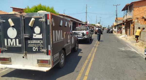 Homem é morto com mais de 10 tiros de pistola em Ilha Grande, Litoral do Piauí.(Imagem:Divulgação/PM-PI)