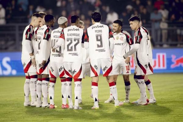 Flamengo fez bom jogo coletivo contra o Bragantino, com muito volume no segundo tempo.(Imagem:Adriano Fontes/Flamengo)