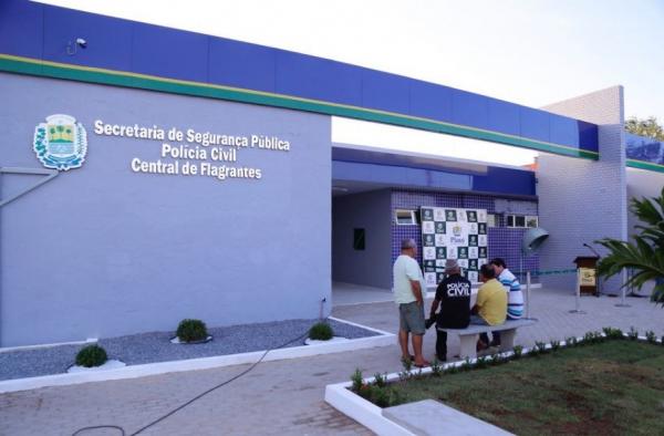 Central de Flagrantes de Parnaíba.(Imagem:SSP-PI)