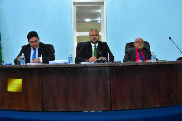 Vereadores prof. Magno, Joab Curvina e Antônio José.(Imagem:CMF)