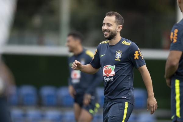 Everton Ribeiro será o camisa 10 da seleção brasileira contra a Venezuela.(Imagem:Lucas Figueiredo/CBF)