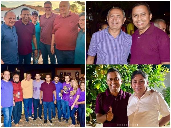  Deputado Francisco Costa participa da procissão de Bom Jesus dos Passos em Oeiras.(Imagem:Reprodução/Instagram)