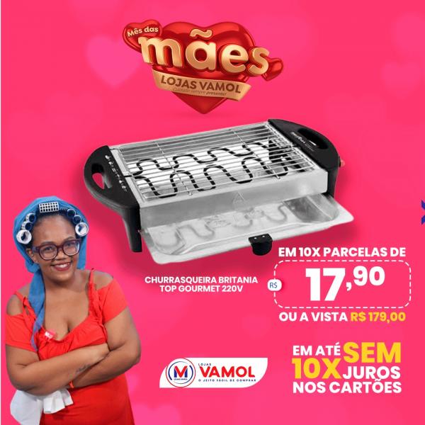 Semana especial Dia das Mães é na Lojas Vamol(Imagem:Divulgação)