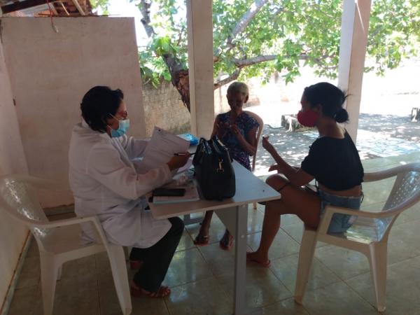 Programa Saúde em Movimento retorna atendimento na zona rural de Floriano.(Imagem:FlorianoNews)