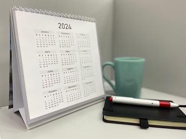 Calendário de 2024 só tem mais dois feriados prolongados(Imagem:Yara Ramalho/g1 RR)
