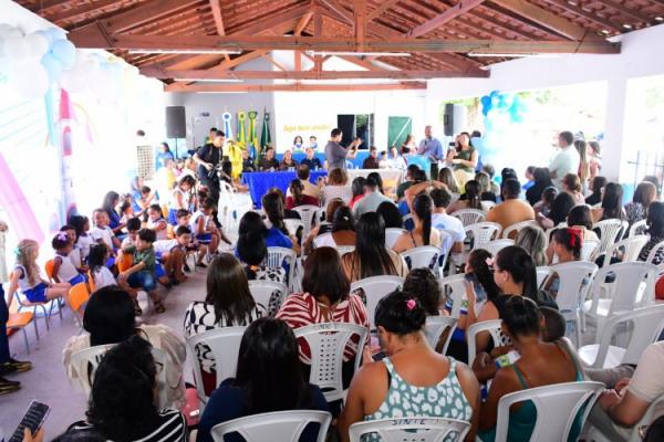 Prefeitura de Floriano entrega reforma e ampliação da Escola Municipal Iracema Miranda(Imagem:Secom)