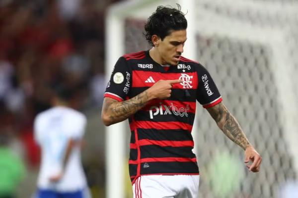 Sem espaço no Flamengo, Pedro atrai interesse do Monterrey, mas valores são considerados baixos.(Imagem:Gilvan de Souza/Flamengo)