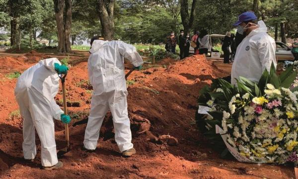 Covid-19: Brasil registra 1.175 mortes em 24 horas e passa de 104 mil(Imagem:Reprodução)