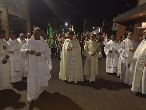 Fiéis participam de procissão e missa campal para celebrar São Pedro de Alcântara(Imagem:FlorianoNews)