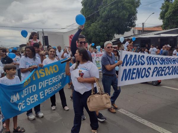 AMA-Anjo Azul promove segunda caminhada em alusão ao Dia do Autismo.(Imagem:FlorianoNews)