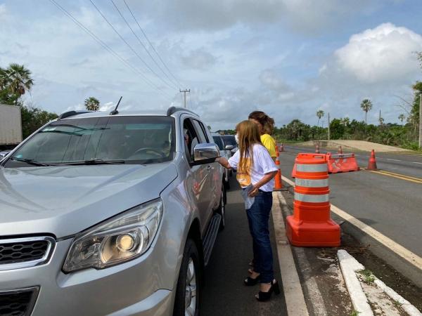 A iniciativa é voltada para conscientização dos motoristas e da população em geral sobre a importância de um trânsito mais seguro.(Imagem:Divulgação)