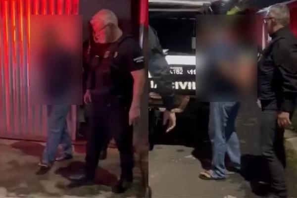 Ex-policial militar condenado por estuprar filha de 13 anos &eacute; preso em Teresina.(Imagem:Divulga&ccedil;&atilde;o/PCPI)