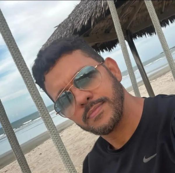 O Policial Civil Alexsandro Cavalcante Ferreira foi assassinado a tiros em Parnaíba, no Piauí.(Imagem:Reprodução)