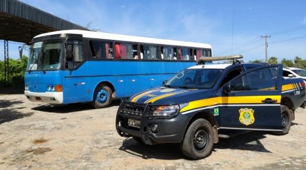 Ônibus vindo de SP com 35 passageiros de(Imagem:Divulgação)