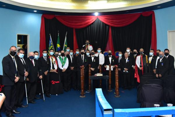 Câmara Municipal de Floriano faz sessão solene em homenagem a Ordem Demolay.(Imagem:Divulgação)