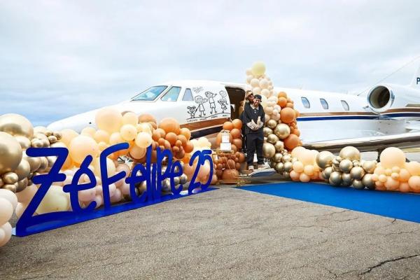 O avião que Virginia Fonseca deu para Zé Felipe.(Imagem: Reprodução/Instagram)