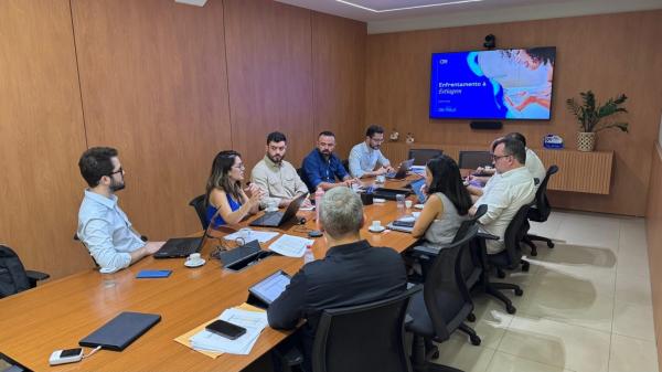 Águas do Piauí apresenta ações de enfrentamento à estiagem ao Governo do Estado.(Imagem:Ascom Seplan)