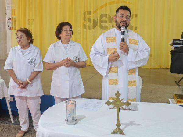 Grupo 60+ celebra Páscoa no Sesc Ilhotas.(Imagem:Divulgação)