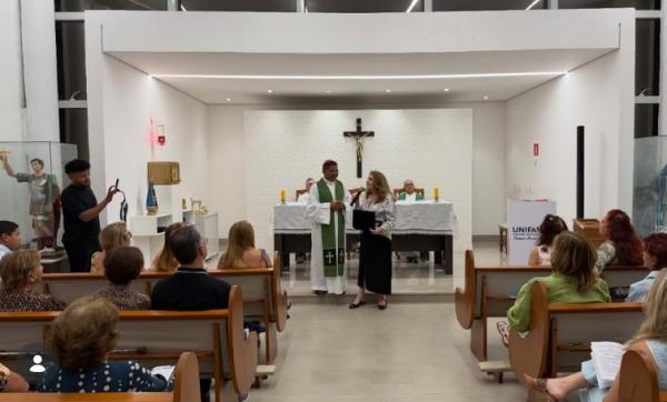 UNIFAESF celebra missa em mem&oacute;ria de Raimundo Almeida e presta homenagem por gesto de generosidade.(Imagem:Reprodu&ccedil;&atilde;o/Instagram)